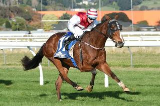 Ladies First collected her sixth win in the Listed Wanganui Cup. Photo: Race Images, Palmerston North